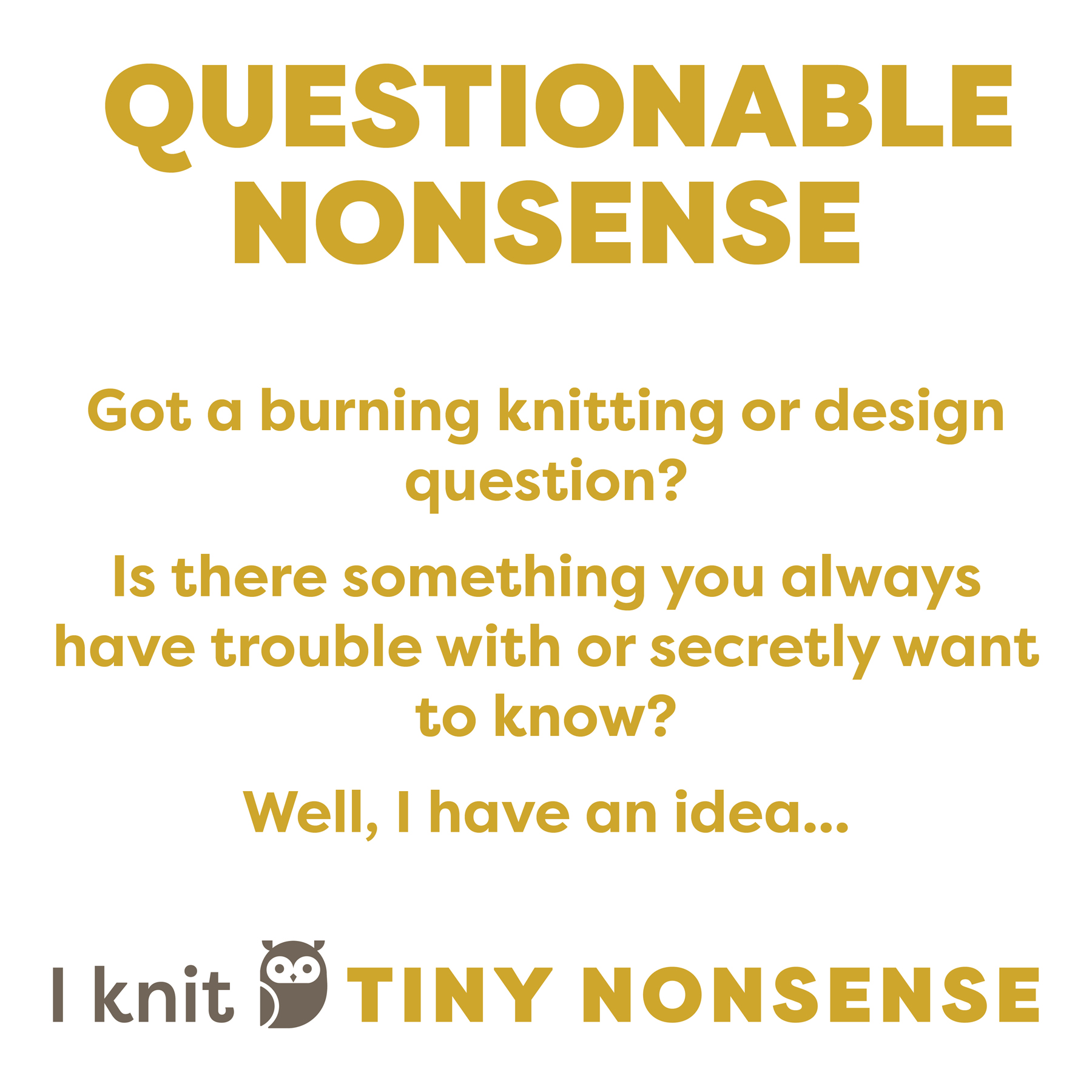 Yarn Math – Tiny Nonsense